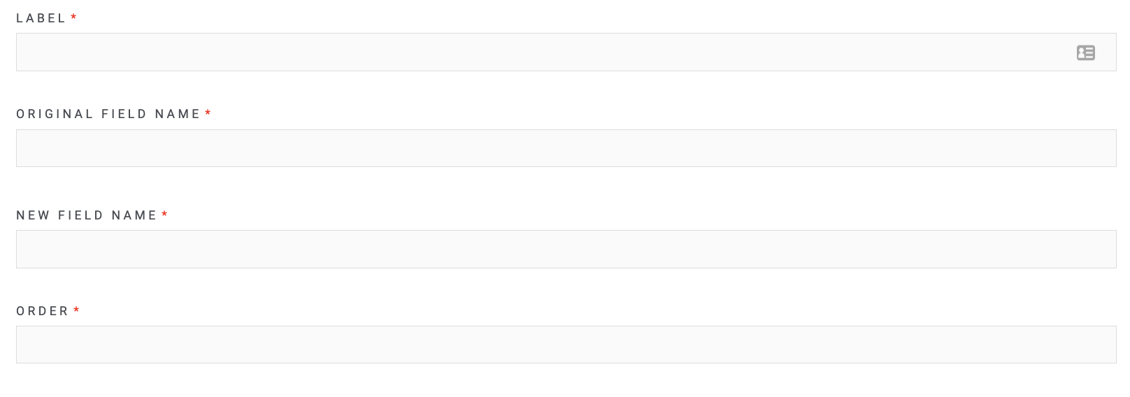 image of value transform fieldnames