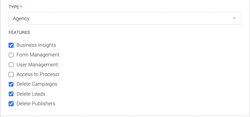 User Permissions - Feature Toggles – Convertr Help Centre