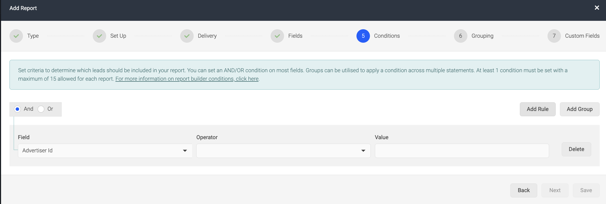 Screenshot showing the step where the report condition must be entered.png