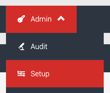 Campaign setup page navigation