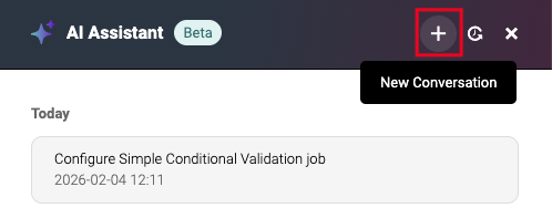 New Conversation Button