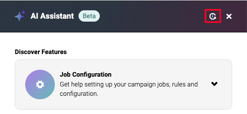 Conversation History Button