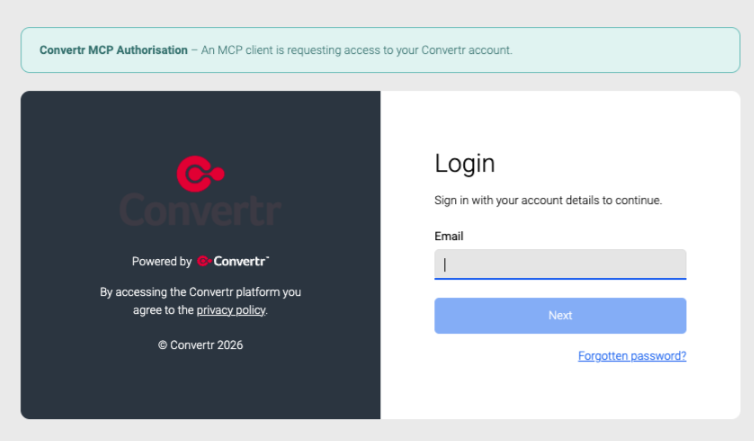 Login Authorisation