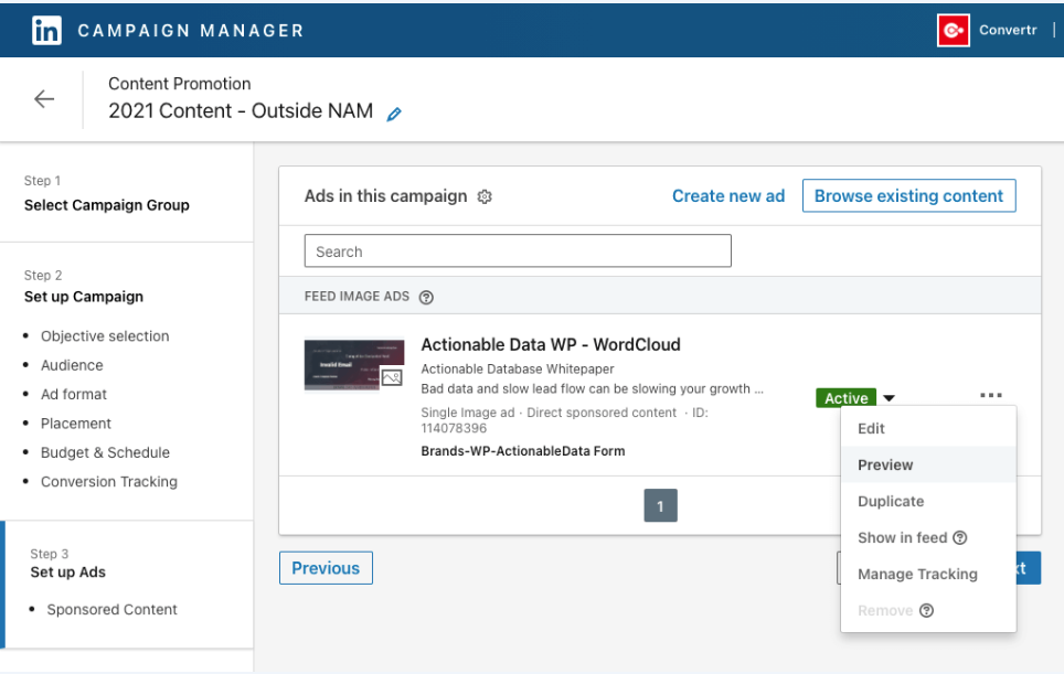 Linkedin integration testing dashboard